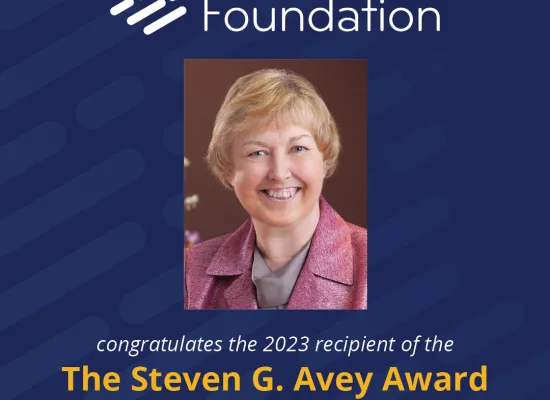 AMCP congratulates the 2023 recipient of the Steven G. Avey Award, Judith Cahill
