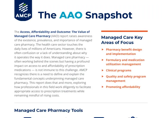 AMCP 2024 AAO Report Snapshot