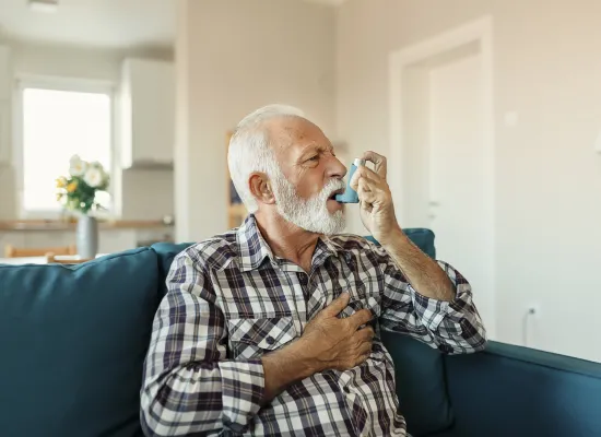 Asthma Patient - Stock