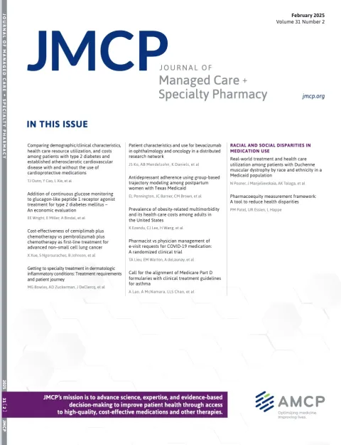 JMCP February Issue - cover image